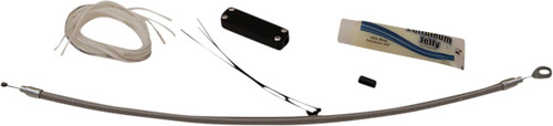Fat Baggers Chrome Cable Clutch EZ Install Kit for 10"-12" Handlebars (109112)