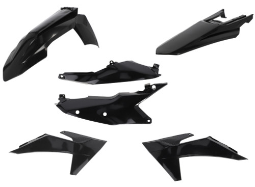 Acerbis Black Full Body Plastic Kit (2986540001)