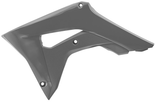 Acerbis Radiator Shrouds/Scoops | Gray Plastic | CRF250R/CRF450R (2630660011)