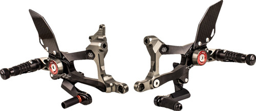 Gilles MUE2 Black Rearset (MUE2-D01-B)