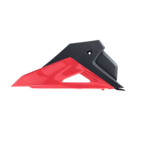 Acerbis Red/Black Plastic Rear Side Panels (2986031018)