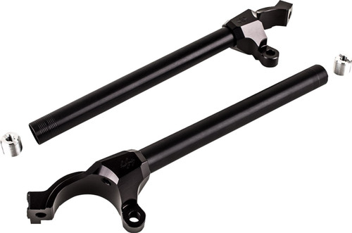 Gilles 55mm GP Light 2 Black Clip-On Handlebars (GPL2-550-STREET)