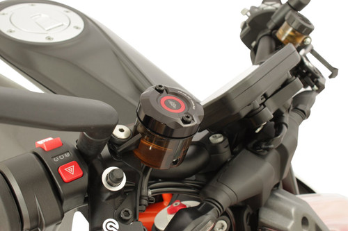 Gilles Front Master Cylinder Black Reservoir Cover (BRC-06-B)