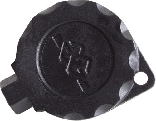 Gilles M24 x 2.0 Black Aluminum Oil Filler Plug (OFC-24-20)