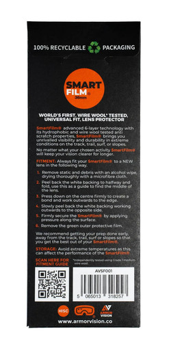 Armor Vision 36mm Smartfilm Lens Protector 3 Pack