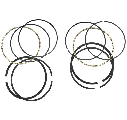 Hastings Piston Ring Set - Pair - Big Bore Twin Cams - 3.875" +.005" (2M4941005)