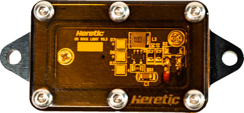 Heretic LED Rock Light w/Amber Lens (70013)