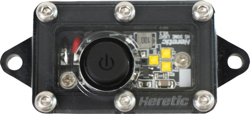Heretic LED Dome Light w/Clear Lens (70017)