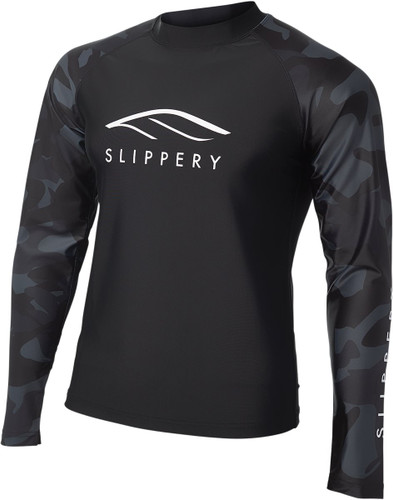 Slippery Long Sleeve Mens Rashguard Shirt