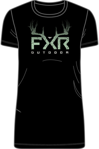 FXR Antler Womens Short Sleeve Shirt