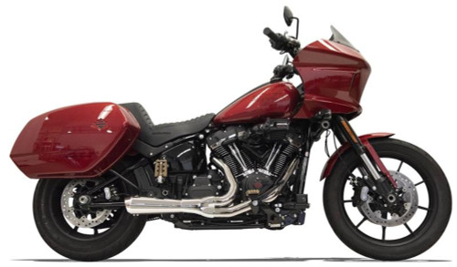 Bassani Short "Ripper" 2:1 Exhaust System w/Megaphone Muffler | Chrome (1S79)
