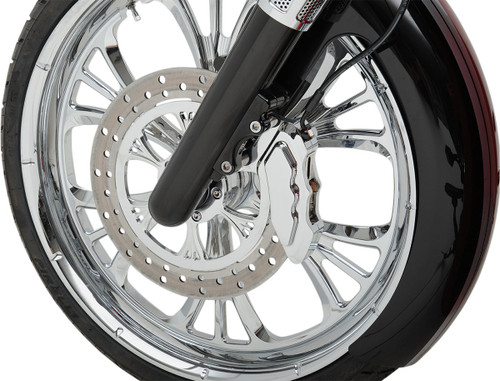 Hawg Halters 6-Piston Chrome Front Brake Caliper for 13" Rotor (LHSCC6013)