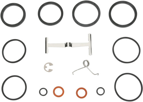 Hawg Halters 4-Piston Differential-Bore Brake Caliper Rebuild Kit (HHI-501-002)