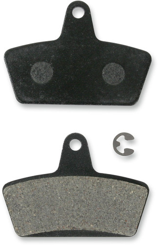 Hawg Halters Rear Brake Pad Set for 4-Piston Brake Caliper w/530 (HHI-351-001)