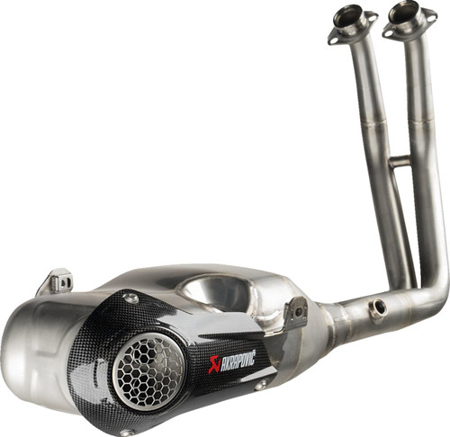 Akrapovic Stainless Steel/Carbon 2-1 Racing Line Exhaust System (S-S8R1-HHAKESS)