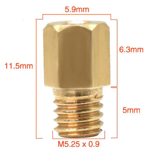 EBC #320 Main Jets - Mikuni Large Hex Head - TM/VM Carbs - 4-Pack (HJ320-4)