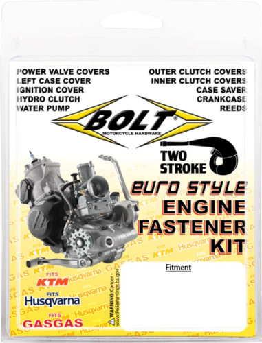 Bolt 2-Stroke Engine Fastener Kit (E-KTM2-23)