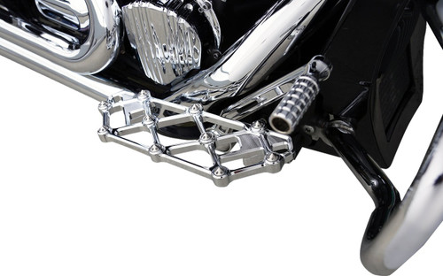 Arlen Ness Diamond Chrome Driver Floorboards (410-054)