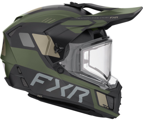 FXR Clutch X Snow Helmet w/Heated Electric Shield