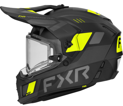 FXR Clutch X Snow Helmet w/Heated Electric Shield