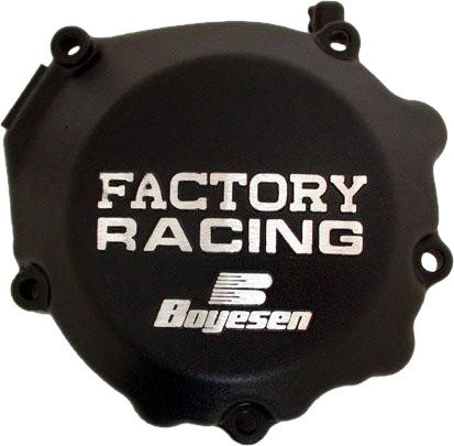 Boyesen Factory Ignition Cover | Black | '88-98 Yamaha YZ250 (SC-32B)