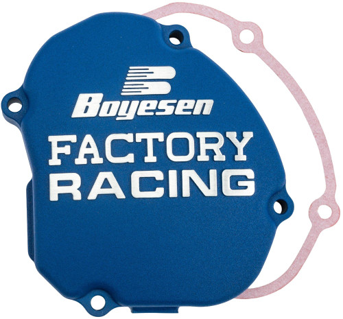 Boyesen Factory Ignition Cover - Blue - '05-26 YZ125 / YZ125X (SC-33AL)