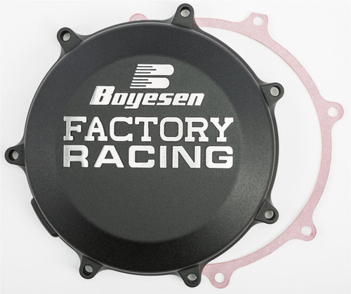 Boyesen Factory Clutch Cover - Kawasaki KX450F 2019-2020 - Black (CC-18CB)