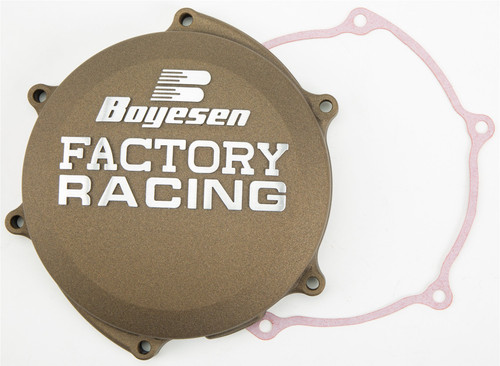 Boyesen Factory Clutch Cover - Magnesium - YZ250F / YZ250FX / WR250F (CC-37CM)