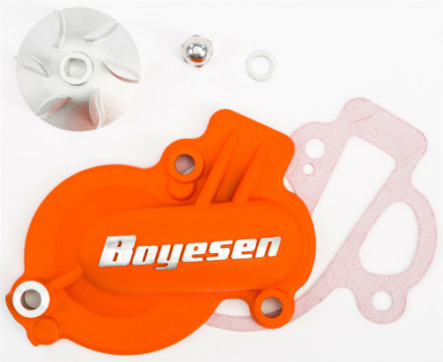 Boyesen Supercooler Orange Water Pump Cover & Impeller Kit (WPK-44CO)