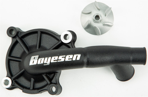Boyesen Supercooler Black Water Pump Cover & Impeller Kit (WPK-07CB)