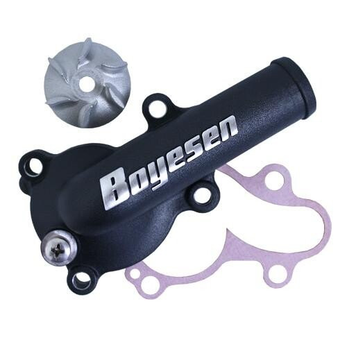 Boyesen Supercooler Black Water Pump Cover & Impeller Kit (WPK-18CB)