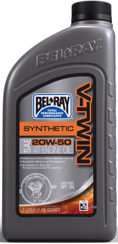 Bel-Ray V-Twin Synthetic Engine Oil 20W-50 | 1 Liter (303133150160)