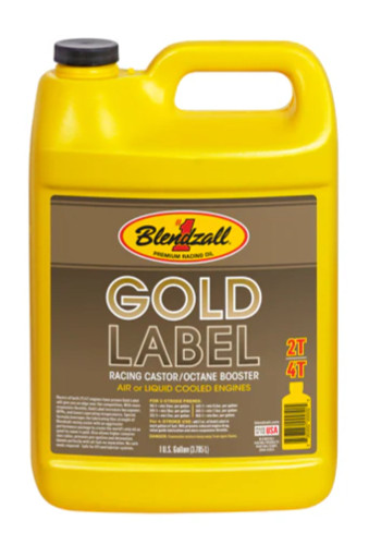 Blendzall #485 Gold Label Racing Castor 1 Gallon (F-485G)
