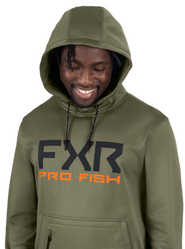 FXR Pro Fish Tech 26 Mens Pullover Hoody
