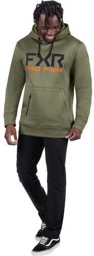 FXR Pro Fish Tech 26 Mens Pullover Hoody