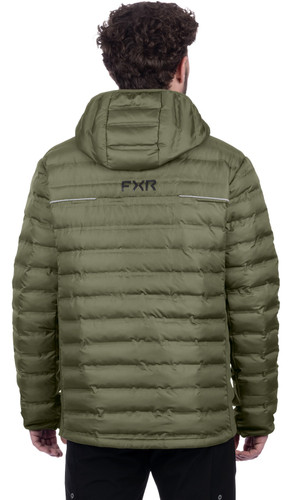FXR Podium Hybrid Mens Quilted Hoody