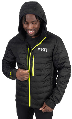 FXR Podium Hybrid Mens Quilted Hoody