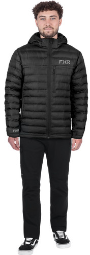 FXR Podium Hybrid Mens Quilted Hoody
