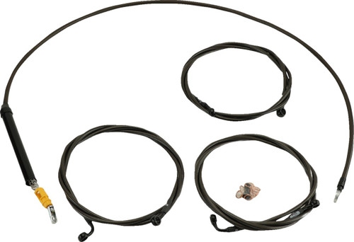 LA Choppers Midnight Standard Cable Kit for 18"-20" Bars (LA-8059KT-19M)