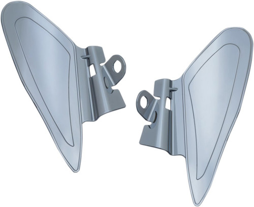 Kuryakyn Reflective Smoke Saddle Heat Shields (7181)