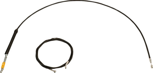 LA Choppers Black Vinyl Standard Cable Kit for 12"-14" Bars (LA-8063KT-13B)