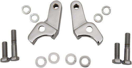 LA Choppers Chrome 1" Rear Lowering Kit (LA-7590-06)