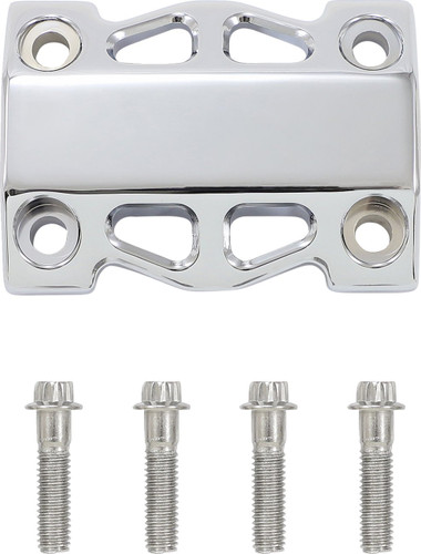 LA Choppers Chrome 10" Performance Pullback Risers for 1-1/4" Bars (LA-7481-10C)