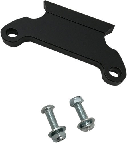 LA Choppers Flat Black T-Bar Gauge Mount for 1" Diameter Bars (LA-7390-00M)