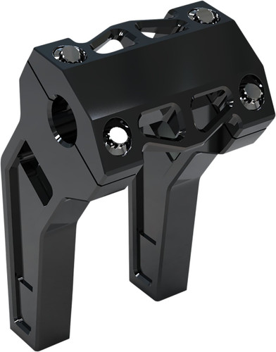 LA Choppers Black 6" Performance Pullback Risers for 1" Bars (LA-7471-06B)