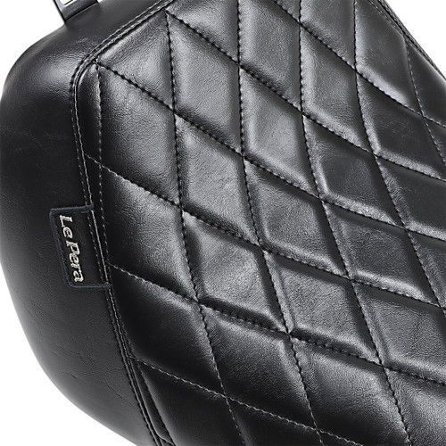 Le Pera Bare Bones Diamond Stitch Solo Seat (LYO-007DM)