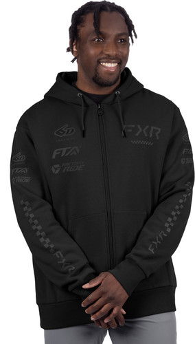 FXR Stack Cotton Mens Zip Up Hoody