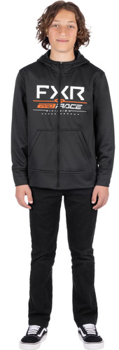 FXR Race Division Tech Youth Zip Up Hoody