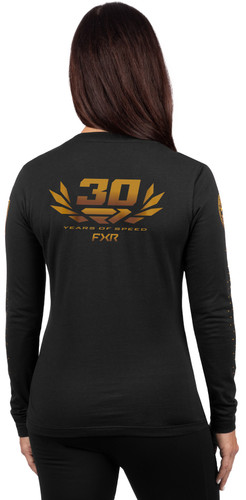 FXR 30 Years Of Speed Premium Womens Long Sleeve T-Shirt