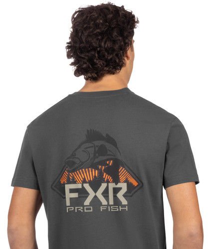 FXR Walleye Premium Mens Short Sleeve T-Shirt